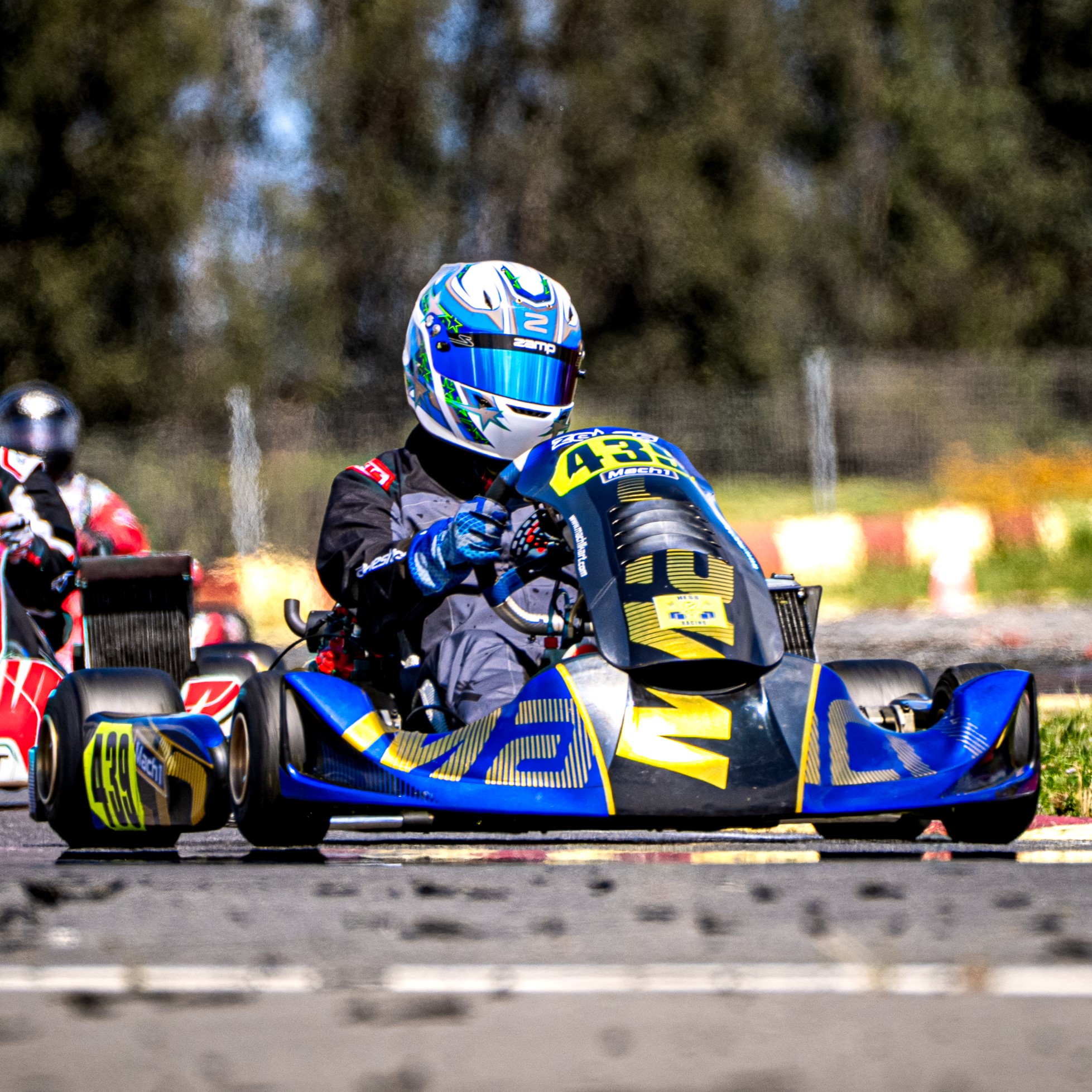 Kart Sinergia Motorsport en competencia